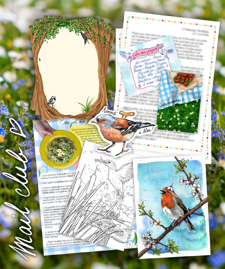 Deuxième vague d'envois pour le mail club du printemps !